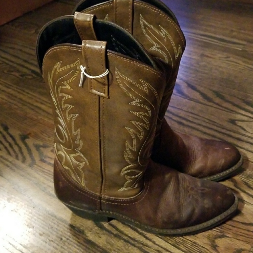 Laredo Cowboy Boots Size 8.5
